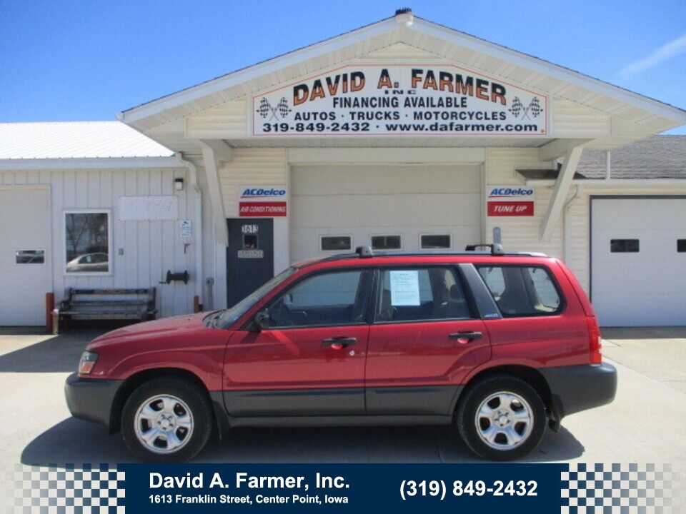 2003 Subaru Forester  - David A. Farmer, Inc.